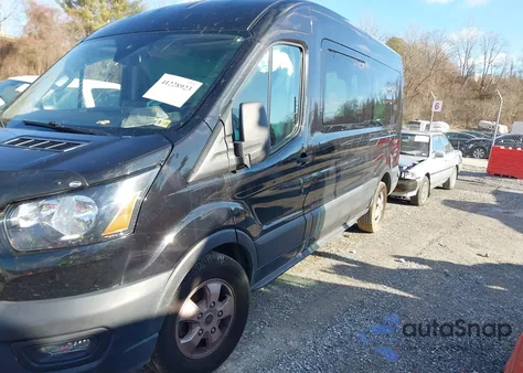 2020 Ford Transit-350 Passenger Van Xl z USA, uszkodzony, nr VIN 1FBAX2C87LKB25667